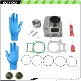 Scitoo Cnb183sdf862 Big Bore 74mm Cylinder Piston Top End Kit For Honda Trx250ex 250x Recon 250 Atv