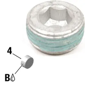 Sea-doo 420641317 Brp New Oem Expedition Renegade Plug Screw M20x1.5/m30 420641313
