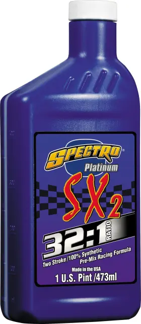 Spectro L.spsx321 New Platinum Sx2 Full Syn 2t Oil