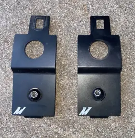 Subaru Mmrs-subi-01b Mishimoto Aluminium Radiator Stay Set - Fits Impreza 2001-2007 Black