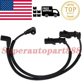 Superautopart888 679671467063 2pcs Ignition Coil Spark Plug Cap And Wire For Polaris Rzr Hd Xp Sportsman 800/700