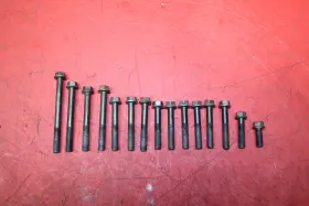 Suzuki 01547-0640b 1988 Quadrunner 250 Engine Stator Generator Case Cover Bolt Set