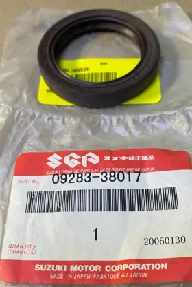 09283-38017 Suzuki Oem Transmission Oil Seal Lt-f160 Ltf230 Lt160 Tl1000s 09283-38017 Suzuki Oem Transmission Oil Seal Lt-f160 Ltf230 Lt160 Tl1000s