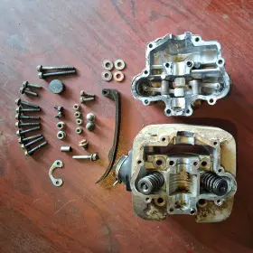 Suzuki 11100-02c00 89-01 / 2003 2004 Quadrunner Lt 160 Oem Engine Top End Cylinder Head