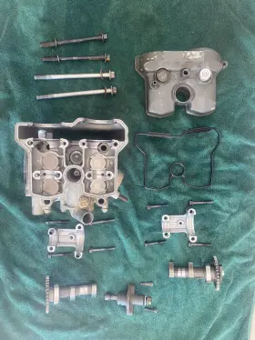 Suzuki 11100-45g20 2006-2009 Ltr450 Ltr 450 Good Complete Cylinder Head Valves Web Cams