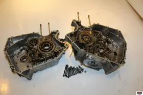 Suzuki 11300-24855 1986 Quadrunner Lt 250 Engine Motor Crankcase Crank Cases Block