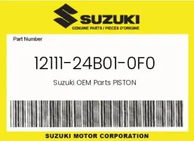 12111-24b01-0f0 Suzuki Genuine Piston -