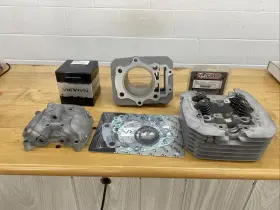 Suzuki 1234567 Oem Top End Kit For 02-08 Eiger 400 Remanufactured With New Parts Ns