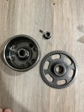 Suzuki 12600-16830 Ltf 250 Ozark Ltz Quadsport 02-14 Oem Flywheel Rotor Starter Clutch