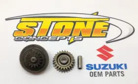 Suzuki 12600-45g00 Oem 2006-2009 Ltr450 Starter Idle Reduction Gears 06-09 Ltr 450