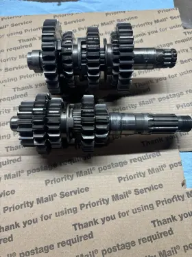 Suzuki 24120-45g00 2006-2009 Ltr 450 Quad Racer Oem Transmission Assembly And Shift Forks