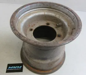 Suzuki 65310-19b01-13l 87-89 Quadrunner Lt-4wd 250 Genuine Rear Steel Rim Back Oem 10x8 Stock