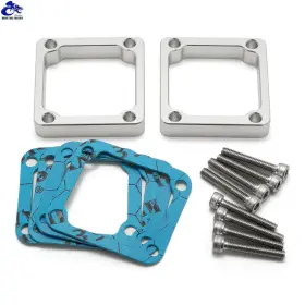 Atv-yam-brc-102-sil-8261-1206 Tarazon Intake Reed Manifold Spacer 1/2 Inch Gaskets Bolts For Yamaha Banshee 350 Yfz350 Atv