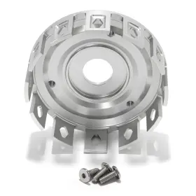 Atv-yam-cb-001-sil-fait-19 Tarazon Heavy Duty Clutch Basket For Yamaha Raptor 700 Yfm 700r Yfz450r Yfz450x Silver