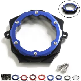 Tarazon Atv-yam-chc-002-blablu-xa Billet Camshaft Cam Cover For Yamaha Raptor 700 700r Yfm700r 06-25 Black Blue