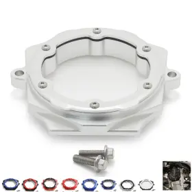 Atv-yam-chc-002-silsil-ft Tarazon Cnc Billet Camshaft Cam Cover For Yamaha Raptor 700 700r Yfm700r 2006-25 Silver