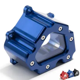Atv-yam-chc-004-blu-ef Tarazon Billet Cnc Aluminum Oil Cover For Yamaha Yfz 450r Yfz450r Se 14-25 Medium Blue