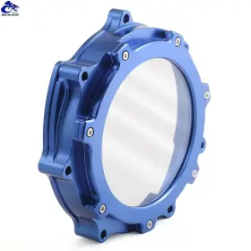 Tarazon Atv-yam-chc-007-blu-61-31 Cnc Blue Billet Clutch Cover For Yamaha Yfz 450 R Yfz450r 06-25 5tg-15415-00-00