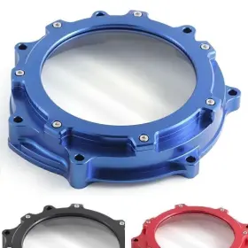 Atv-yam-chc-007-blu-ft-95 Tarazon Billet Cnc Aluminum Blue Clutch Cover For Yamaha Yfz450 Yfz 450r Yfz450r 06-23