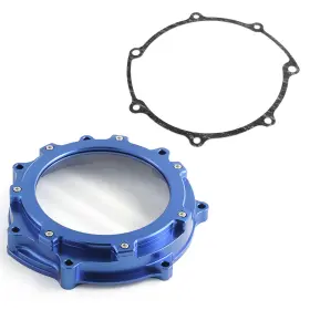 Tarazon Atv-yam-chcg-007012-red-mr-75 Billet Aluminum Blue Cnc Clutch Cover Gasket For Yamaha Yfz450r Yfz450rse 06-23