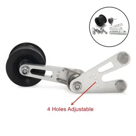 Atv-yam-dct-001-sil-fait-813 Tarazon Aluminum Adjustable Chain Tensioner 4 Holes For Yamaha Raptor 250 Yfm250r 08-13