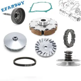 Tarazon Atvyamcdfhcs-040706-ef Primary Secondary Clutch Shoe Housing Belt For Yamaha Grizzly 700 Yfm700 19-2023