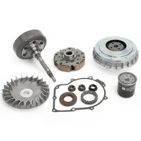 Atvyamcsk-03y-fb0611 Tarazon Wet Clutch Shoe Kit Drum Housing Primary Sheave For Yamaha Rhino 660 Grizzly