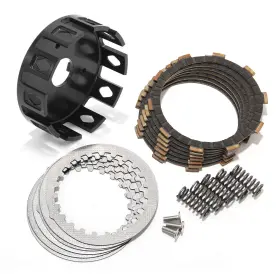 Tarazon Zh-atv-000014-bla-fait-1216 Billet Aluminum Clutch Basket Springs Plates 88-06 For Yamaha Blaster 200 Yfs200