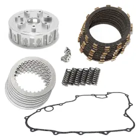 Tarazon Zh-atv-000031-sil-yunpa2-125 Aluminum Clutch Basket Plates Gasket Springs Kit For Honda Trx 450er 2006-2014