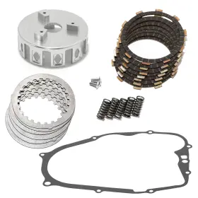 Zh-atv-000037-sil-ef-5 Tarazon For Yamaha Blaster 200 1988-06 Cnc Clutch Basket Steel Plates Springs Gasket Kit Zh-atv-000037-sil-ef-5 Tarazon For Yamaha Blaster 200 1988-06 Cnc Clutch Basket Steel Plates Springs Gasket Kit