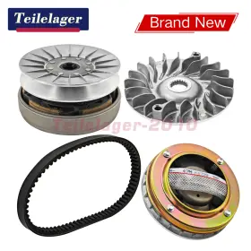 27248 Teilelager Primary Secondary Driven Clutch Pulley Belt For Linhai 400 Bighorn Atv Utv