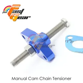 Thefastgear T-ca1000abutfg80101tyatv004 Blue Billet Hp Manual Cam Chain Tensioner For Yamaha Yfb 250 Bear Tracker 99-02