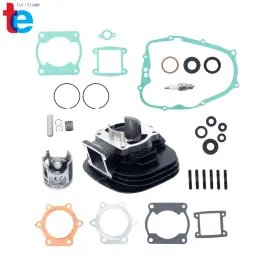 Turitrade Tr77688 Cylinder Piston Gasket Seal Kit 66mm Atv For Yamaha Blaster 200 1987-2006