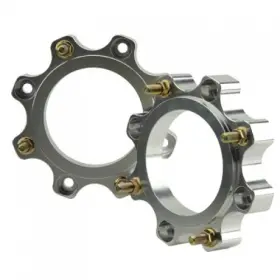 Tusk 1341140005 Rear Aluminum Wheel Spacers 30 Mm For Honda Suzuki Yamaha