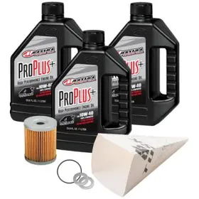 Tusk 152-986-0397 4-stroke Oil Change Kit Maxima Pro Plus Synthetic 10w-40
