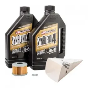 Tusk 1529860066 4-stroke Oil Change Kit Maxima Synthetic Blend 10w-40 For