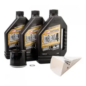 Tusk 1529860068 4-stroke Oil Change Kit Maxima Synthetic Blend 10w-40