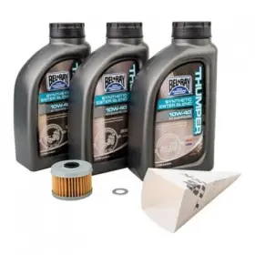 Tusk 1529860097 4-stroke Oil Change Kit Bel-ray Thumper Synthetic Blend 10w-40