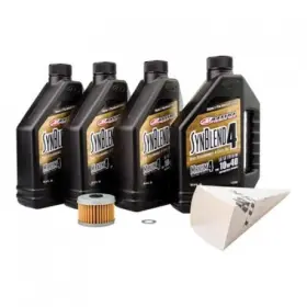 Tusk 1529860098 4-stroke Oil Change Kit Maxima Synthetic Blend 10w-40