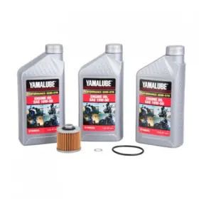 Tusk 1529860145 4-stroke Oil Change Kit Yamalube Performance Semi-syn 10w-50