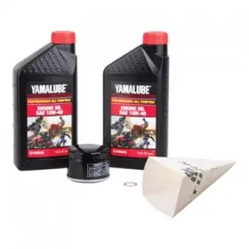 Tusk 1529860149 4-stroke Oil Change Kit Yamalube All Purpose 10w-40