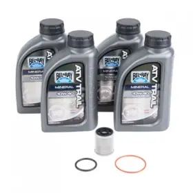 Tusk 1529860154 4-stroke Oil Change Kit Bel-ray Atv Trail 10w-40