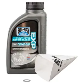 15601101137b1f-420c6d Tusk 2-stroke Transmission Oil Change Kit Bel-ray Exp Synthetic Blend 10w-40 For