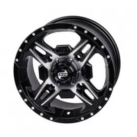 Tusk 185-277-0013 4/137 Beartooth Wheel 14x7 5.0 2.0 Machined/black