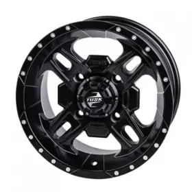 Tusk 185-277-0017 4/110 Beartooth Wheel 12x7 5.0 2.0 Matte Black