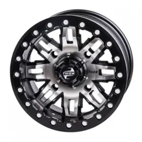 Tusk 185-279-0025 4/110 Teton Beadlock Wheel 14x7 5.0 2.0 Machined/black