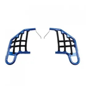 19-2266 Tusk Comp Series Nerf Bars Blue With Black Webbing 19-2266 Tusk Comp Series Nerf Bars Blue With Black Webbing