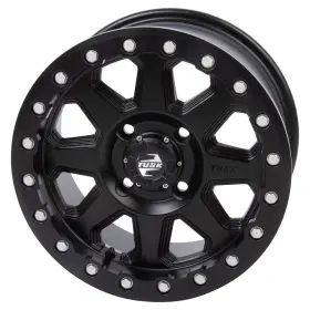 201-207-00135d00-403017 Tusk 4/137 Uinta Beadlock Wheel 15x7 5.0 2.0 Matte Blk