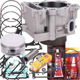 Twom 1o37ymo98o1d Cylinder Piston Gaskets Top End Kits Head For Yamaha Raptor 660r Yfm660r 2001-05
