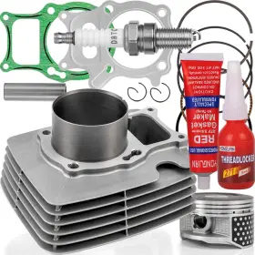 Twom Aooo37hd07716zb For Honda Recon 250 Trx250 Trx250ex Cylinder Piston Gasket Top End Kit 74mm Atv